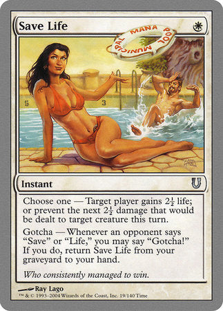 Save Life [Unhinged] | Jomio and Rueliete's Cards and Comics