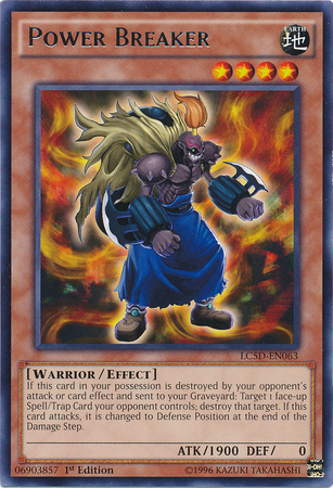 Power Breaker [LC5D-EN063] Rare | Jomio and Rueliete's Cards and Comics
