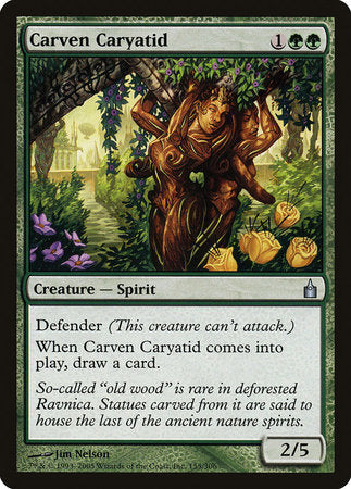 Carven Caryatid [Ravnica: City of Guilds] | Jomio and Rueliete's Cards and Comics
