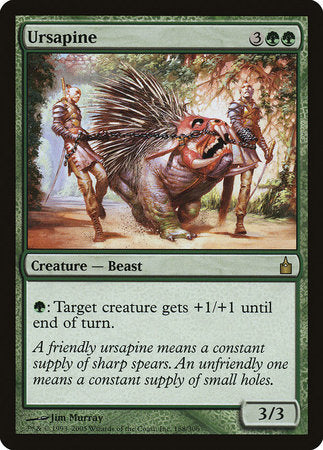 Ursapine [Ravnica: City of Guilds] | Jomio and Rueliete's Cards and Comics