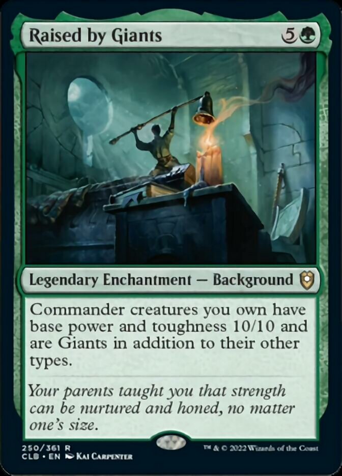 Raised by Giants [Commander Legends: Battle for Baldur's Gate] | Jomio and Rueliete's Cards and Comics
