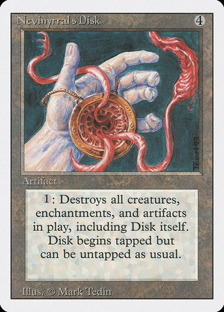 Nevinyrral's Disk [Revised Edition] | Jomio and Rueliete's Cards and Comics