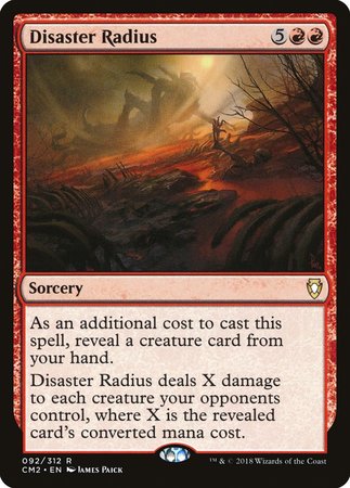 Disaster Radius [Commander Anthology Volume II] | Jomio and Rueliete's Cards and Comics