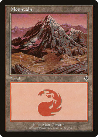 Mountain (343) [Invasion] | Jomio and Rueliete's Cards and Comics