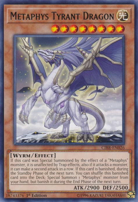 Metaphys Tyrant Dragon [CIBR-EN026] Rare | Jomio and Rueliete's Cards and Comics