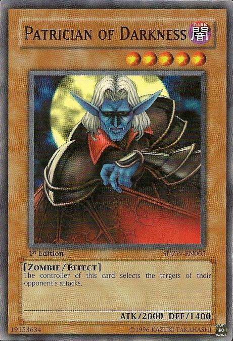 Patrician of Darkness [SDZW-EN005] Common | Jomio and Rueliete's Cards and Comics