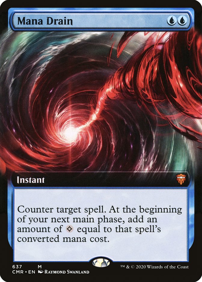 Mana Drain (Extended Art) [Commander Legends] | Jomio and Rueliete's Cards and Comics