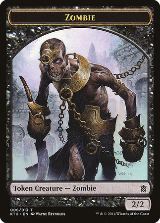 Zombie Token [Khans of Tarkir Tokens] | Jomio and Rueliete's Cards and Comics