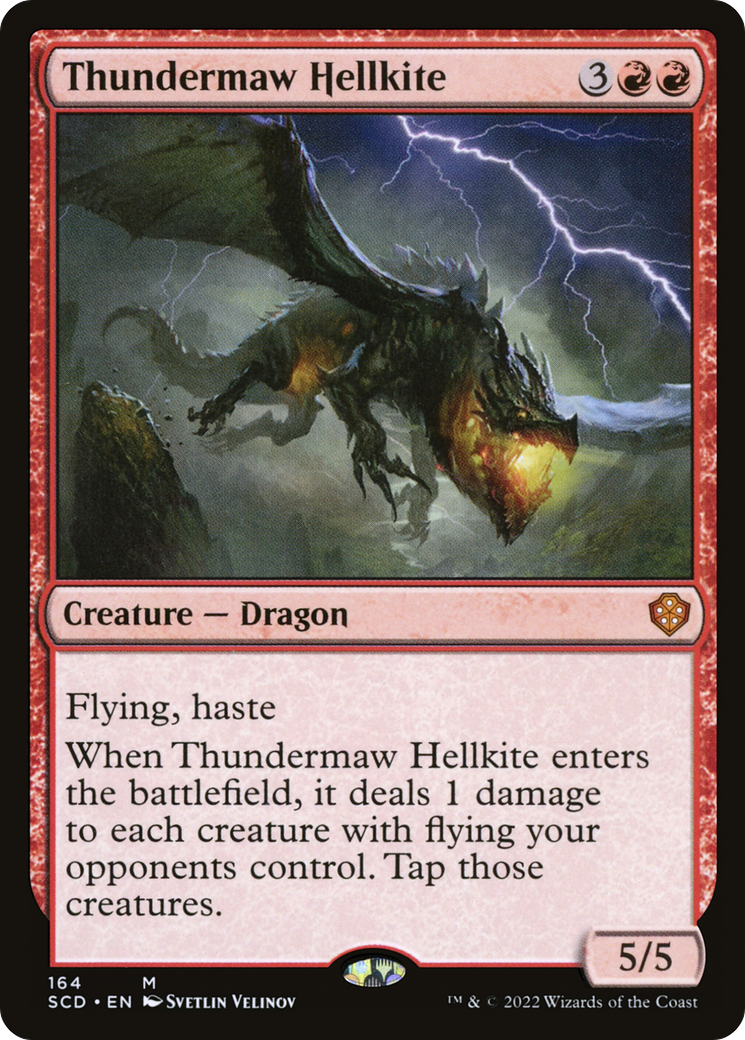 Thundermaw Hellkite [Starter Commander Decks] | Jomio and Rueliete's Cards and Comics