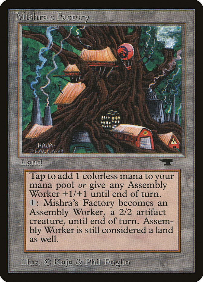 Mishra's Factory (Dark Green Background) [Antiquities] | Jomio and Rueliete's Cards and Comics