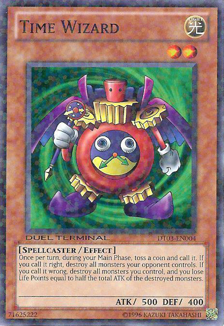 Time Wizard [DT03-EN004] Common | Jomio and Rueliete's Cards and Comics