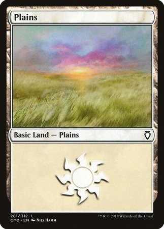 Plains (281) [Commander Anthology Volume II] | Jomio and Rueliete's Cards and Comics