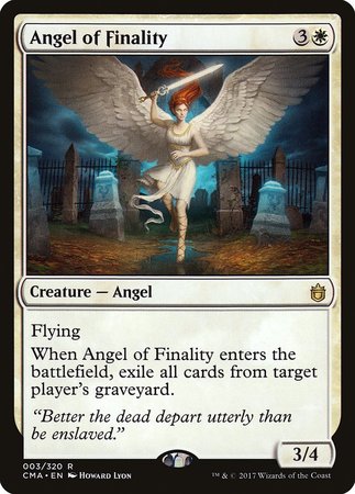 Angel of Finality [Commander Anthology] | Jomio and Rueliete's Cards and Comics