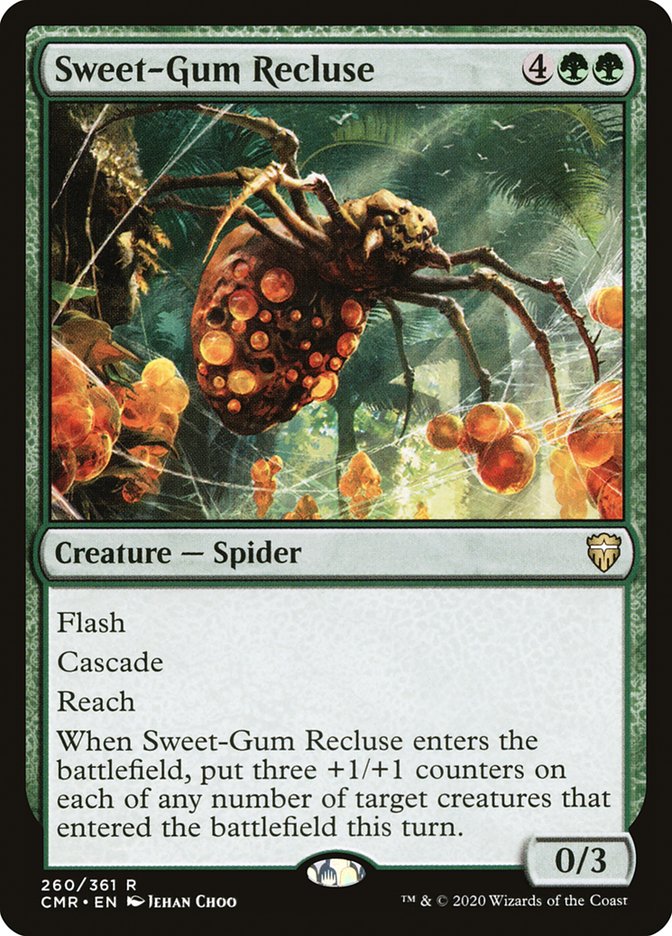 Sweet-Gum Recluse [Commander Legends] | Jomio and Rueliete's Cards and Comics
