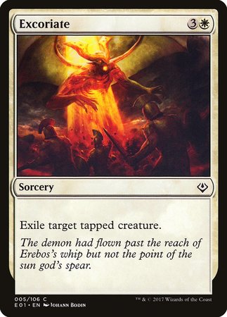 Excoriate [Archenemy: Nicol Bolas] | Jomio and Rueliete's Cards and Comics