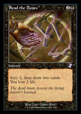 Read the Bones (Timeshifted) [Time Spiral Remastered] | Jomio and Rueliete's Cards and Comics