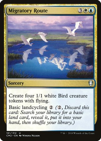 Migratory Route [Commander Anthology Volume II] | Jomio and Rueliete's Cards and Comics