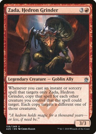 Zada, Hedron Grinder [Masters 25] | Jomio and Rueliete's Cards and Comics