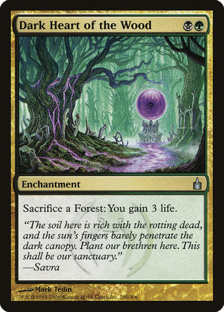 Dark Heart of the Wood [Ravnica: City of Guilds] | Jomio and Rueliete's Cards and Comics