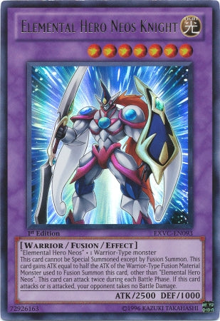 Elemental Hero Neos Knight [EXVC-EN093] Ultra Rare | Jomio and Rueliete's Cards and Comics