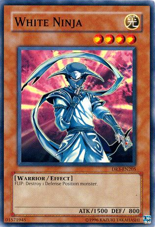 White Ninja [DR3-EN205] Common | Jomio and Rueliete's Cards and Comics