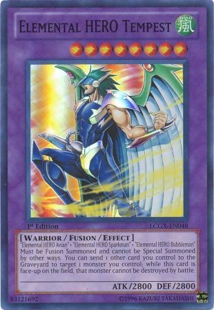 Elemental HERO Tempest [LCGX-EN048] Super Rare | Jomio and Rueliete's Cards and Comics