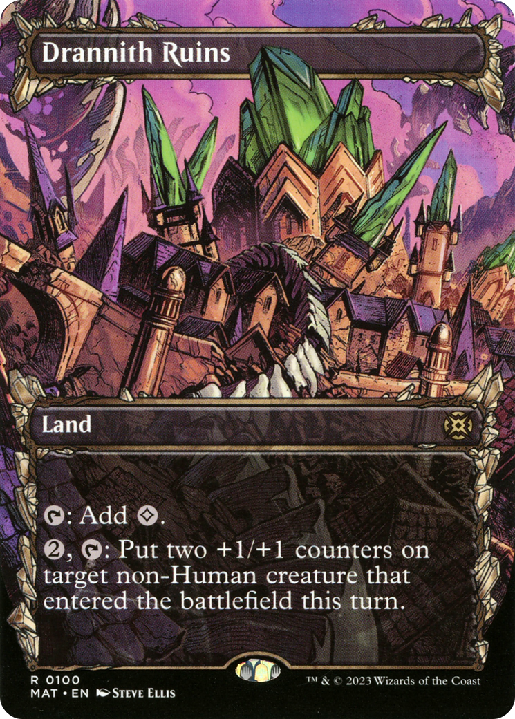 Drannith Ruins (Showcase) [March of the Machine: The Aftermath] | Jomio and Rueliete's Cards and Comics