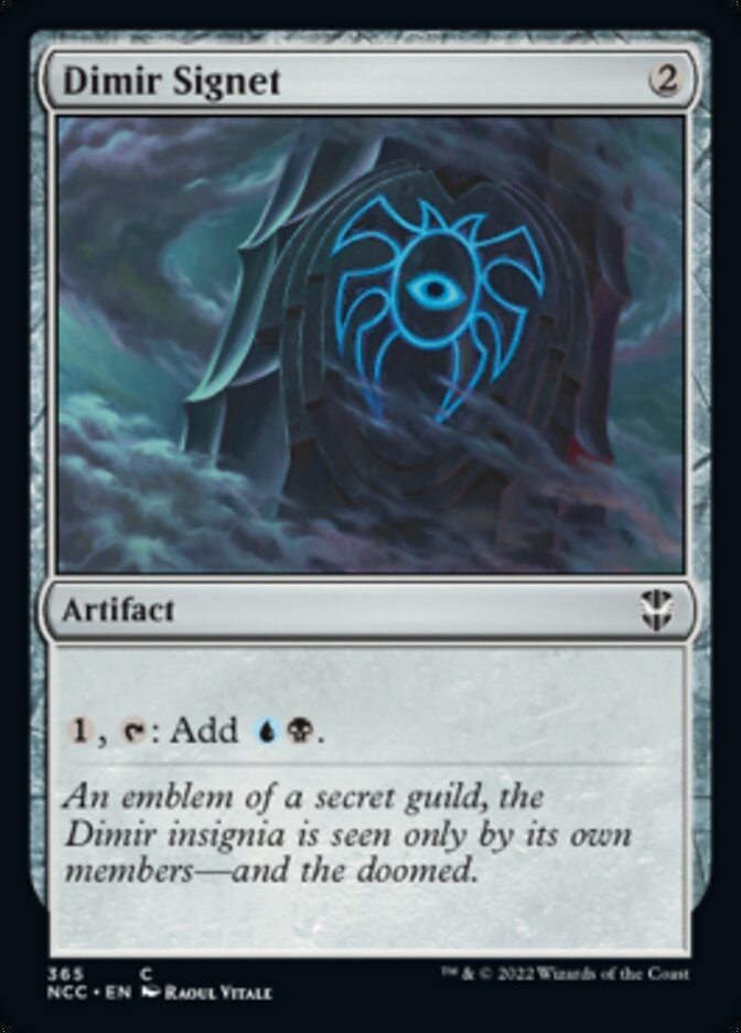 Dimir Signet [Streets of New Capenna Commander] | Jomio and Rueliete's Cards and Comics