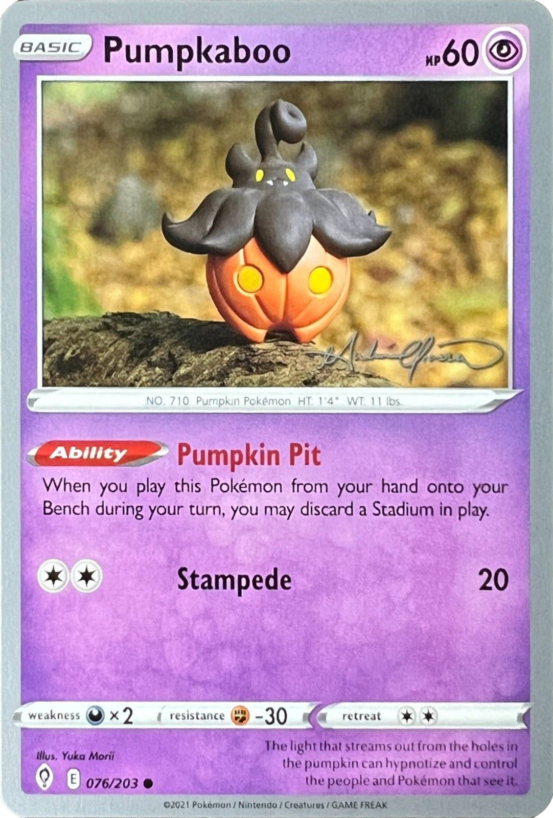 Pumpkaboo (076/203) (The Shape of Mew - Andre Chiasson) [World Championships 2022] | Jomio and Rueliete's Cards and Comics