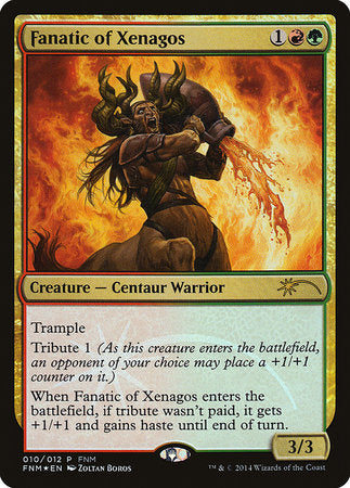 Fanatic of Xenagos [Friday Night Magic 2014] | Jomio and Rueliete's Cards and Comics