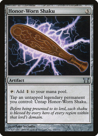 Honor-Worn Shaku [Champions of Kamigawa] | Jomio and Rueliete's Cards and Comics