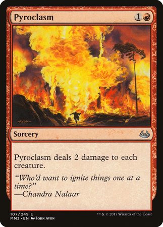 Pyroclasm [Modern Masters 2017] | Jomio and Rueliete's Cards and Comics