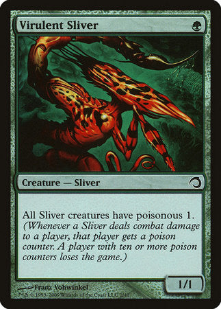 Virulent Sliver [Premium Deck Series: Slivers] | Jomio and Rueliete's Cards and Comics