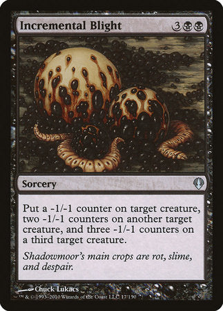 Incremental Blight [Archenemy] | Jomio and Rueliete's Cards and Comics