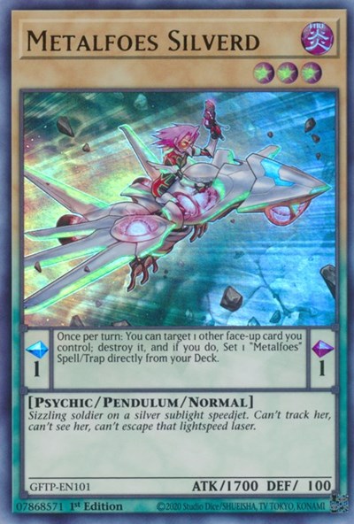 Metalfoes Silverd [GFTP-EN101] Ultra rare | Jomio and Rueliete's Cards and Comics