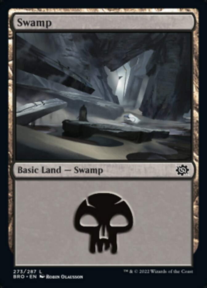 Swamp (273) [The Brothers' War] | Jomio and Rueliete's Cards and Comics