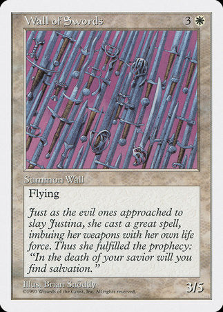 Wall of Swords [Fifth Edition] | Jomio and Rueliete's Cards and Comics