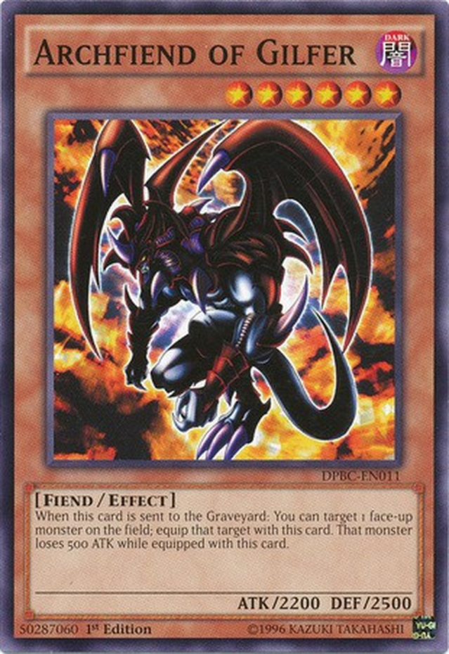 Archfiend of Gilfer [DPBC-EN011] Common | Jomio and Rueliete's Cards and Comics