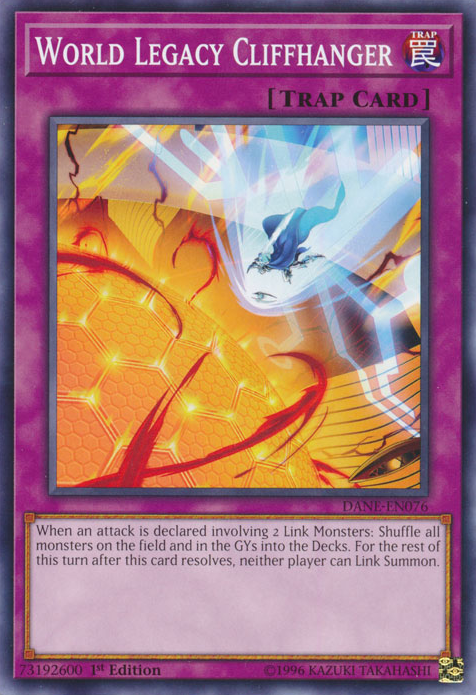 World Legacy Cliffhanger [DANE-EN076] Common | Jomio and Rueliete's Cards and Comics