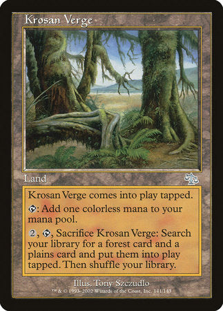 Krosan Verge [Judgment] | Jomio and Rueliete's Cards and Comics