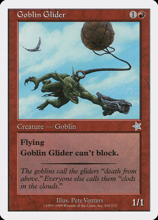 Goblin Glider [Starter 1999] | Jomio and Rueliete's Cards and Comics