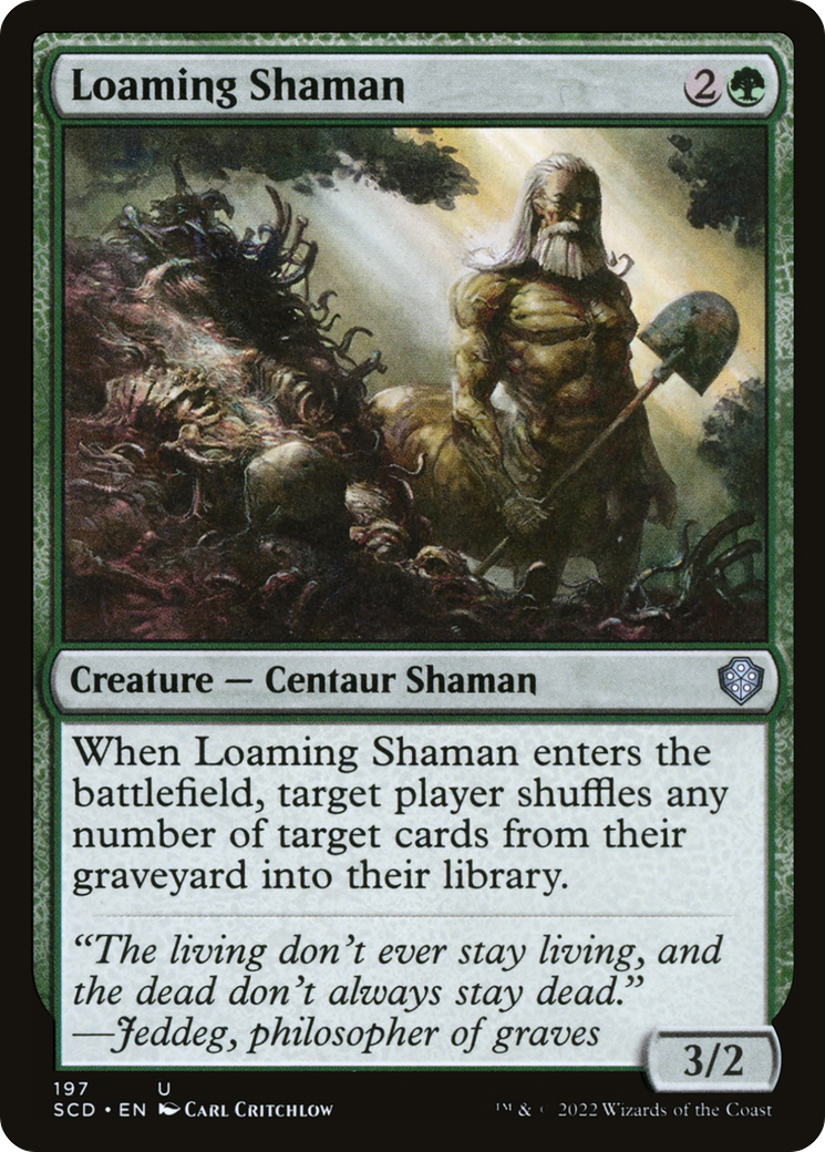 Loaming Shaman [Starter Commander Decks] | Jomio and Rueliete's Cards and Comics