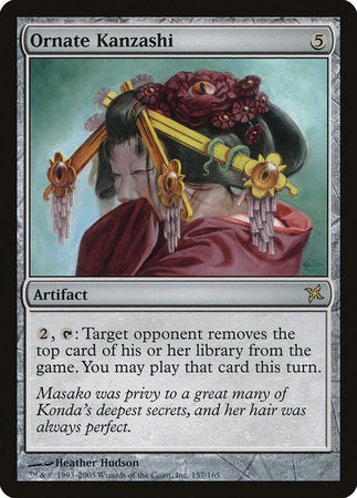 Ornate Kanzashi [Betrayers of Kamigawa] | Jomio and Rueliete's Cards and Comics