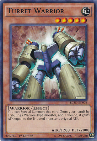 Turret Warrior [LC5D-EN008] Rare | Jomio and Rueliete's Cards and Comics