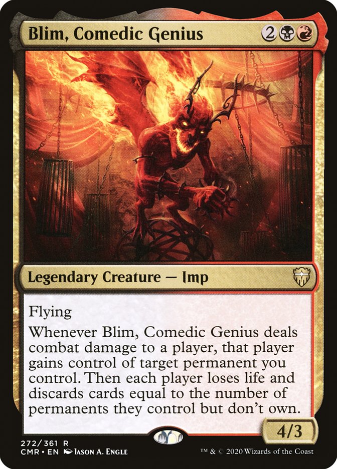Blim, Comedic Genius [Commander Legends] | Jomio and Rueliete's Cards and Comics