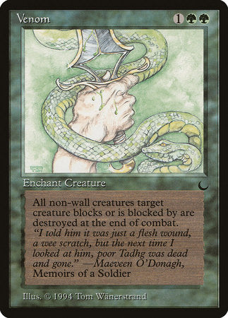 Venom [The Dark] | Jomio and Rueliete's Cards and Comics