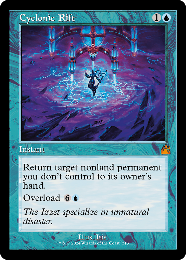 Cyclonic Rift (Retro Frame) [Ravnica Remastered] | Jomio and Rueliete's Cards and Comics