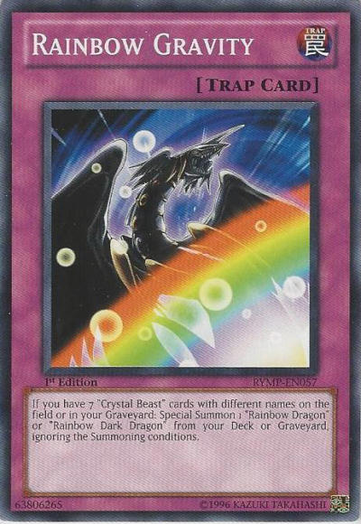 Rainbow Gravity [RYMP-EN057] Common | Jomio and Rueliete's Cards and Comics