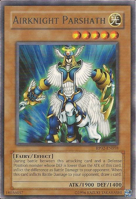 Airknight Parshath [RP02-EN058] Rare | Jomio and Rueliete's Cards and Comics