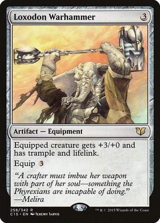 Loxodon Warhammer [Commander 2015] | Jomio and Rueliete's Cards and Comics